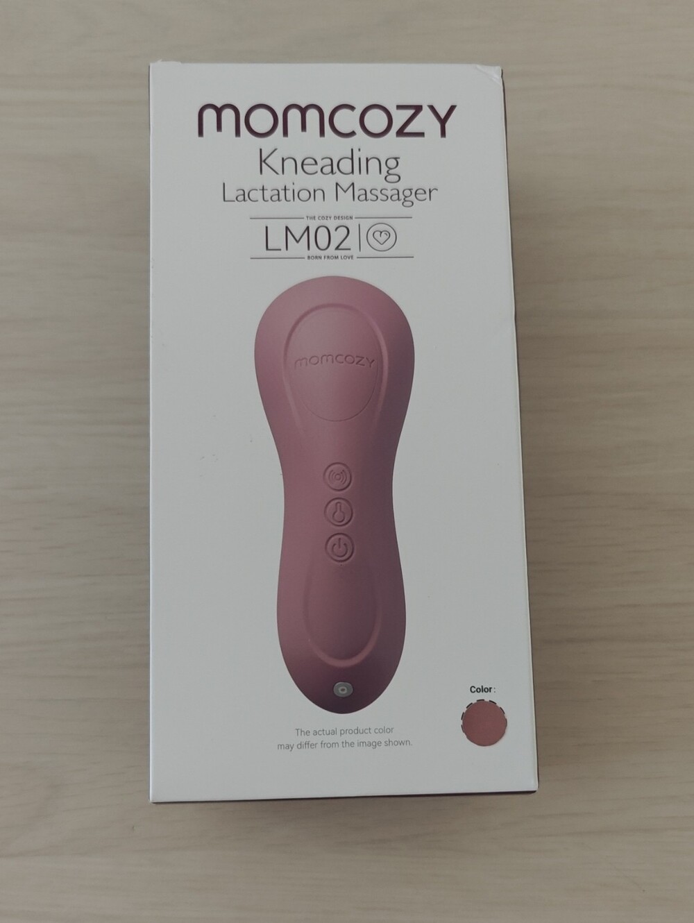 Momcozy Kneading Lactation Massager LM02 - Rose Pink